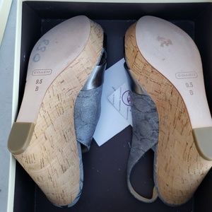 Coach Platform Wedges